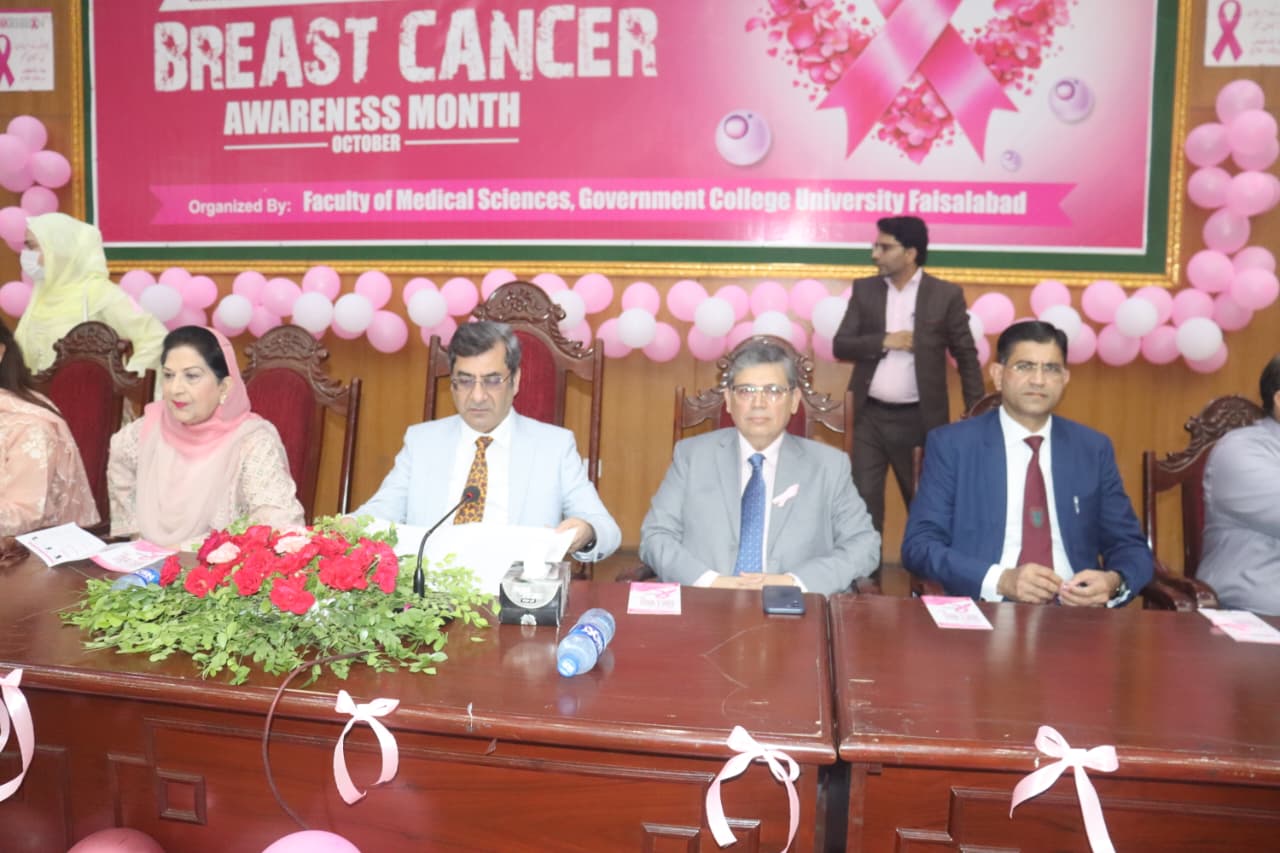 International Symposium on Breast Cancer Awareness at GCUF